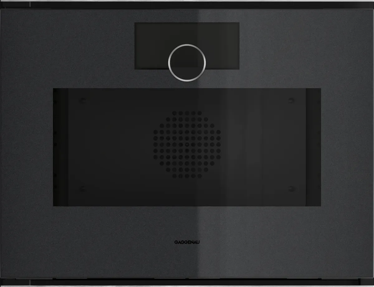 Gaggenau GS251100 Einbau-Kompaktdampfbackofen Onyx