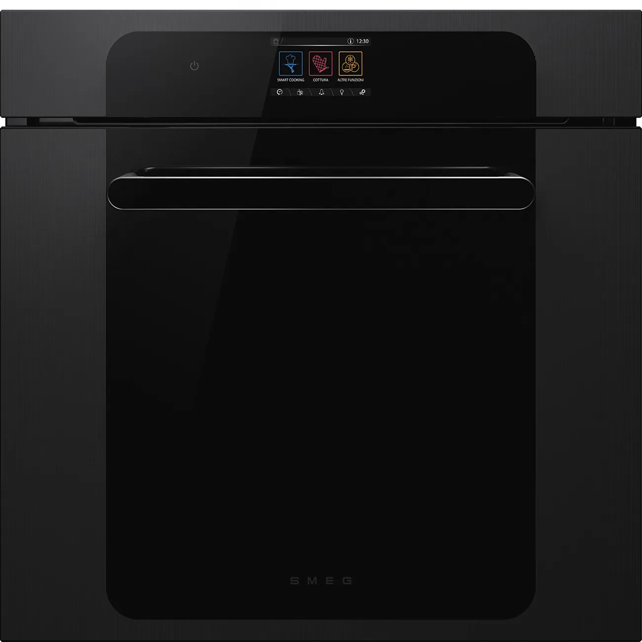Smeg SO6204M2PB Einbau-Backofen mit Mikrowellenfunktion Schwarz