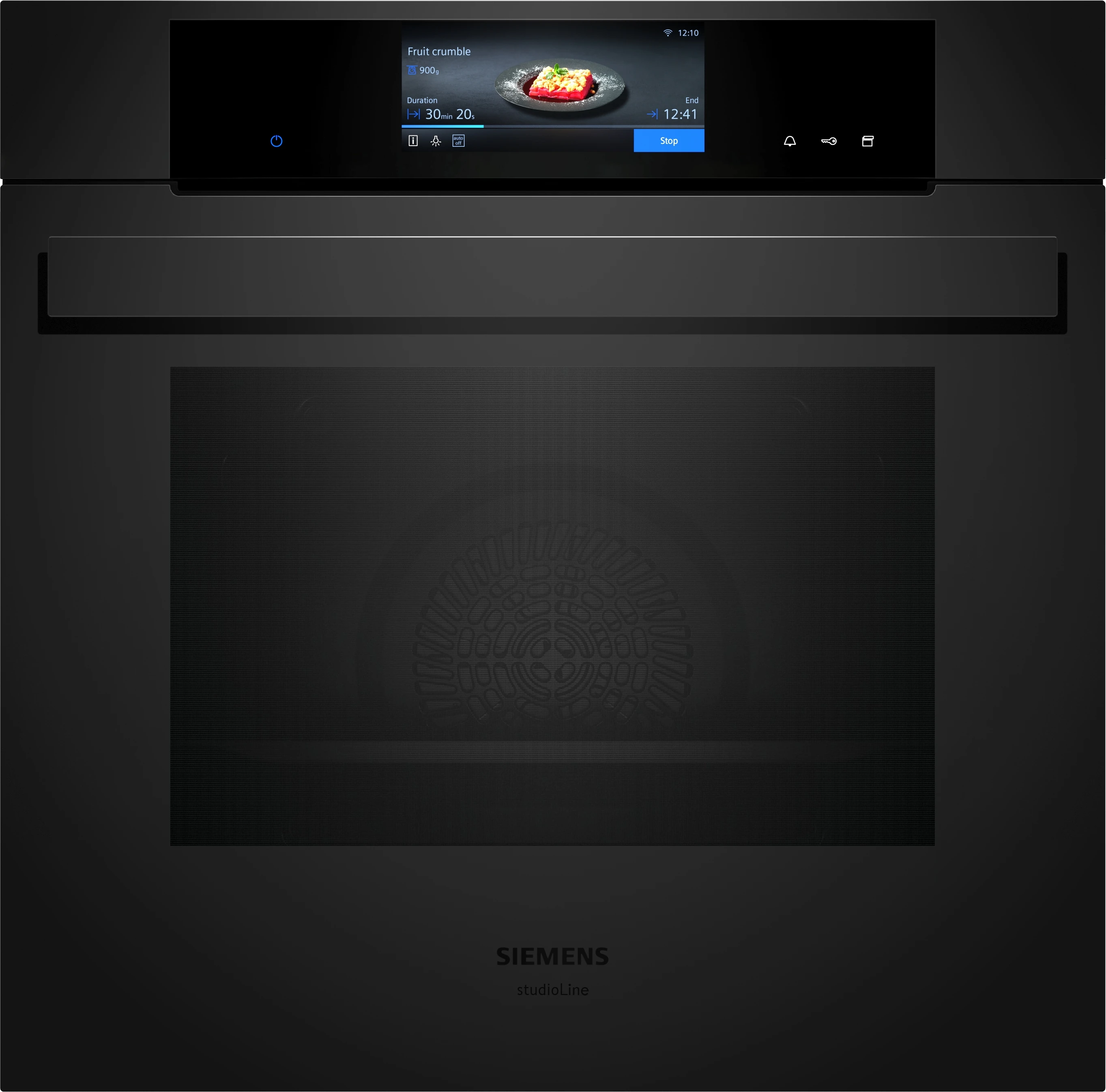 Siemens studioLine HS938GDM1 Einbau-Dampfbackofen Mattschwarz