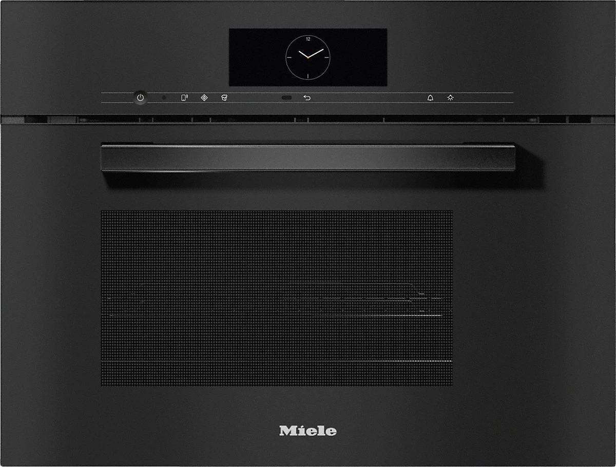 Miele DGM 7845 Dampfgarer mit Mikrowelle Obsidianschwarz Miele DGM 7845 Dampfgarer mit Mikrowelle Obsidianschwarz