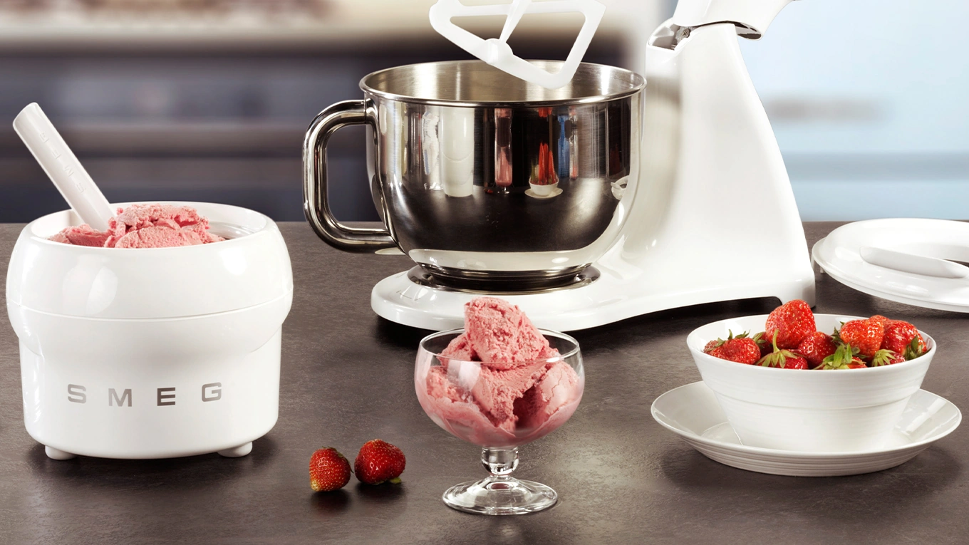 Smeg Rezept erdbeereis rezept aus der smeg eismaschine