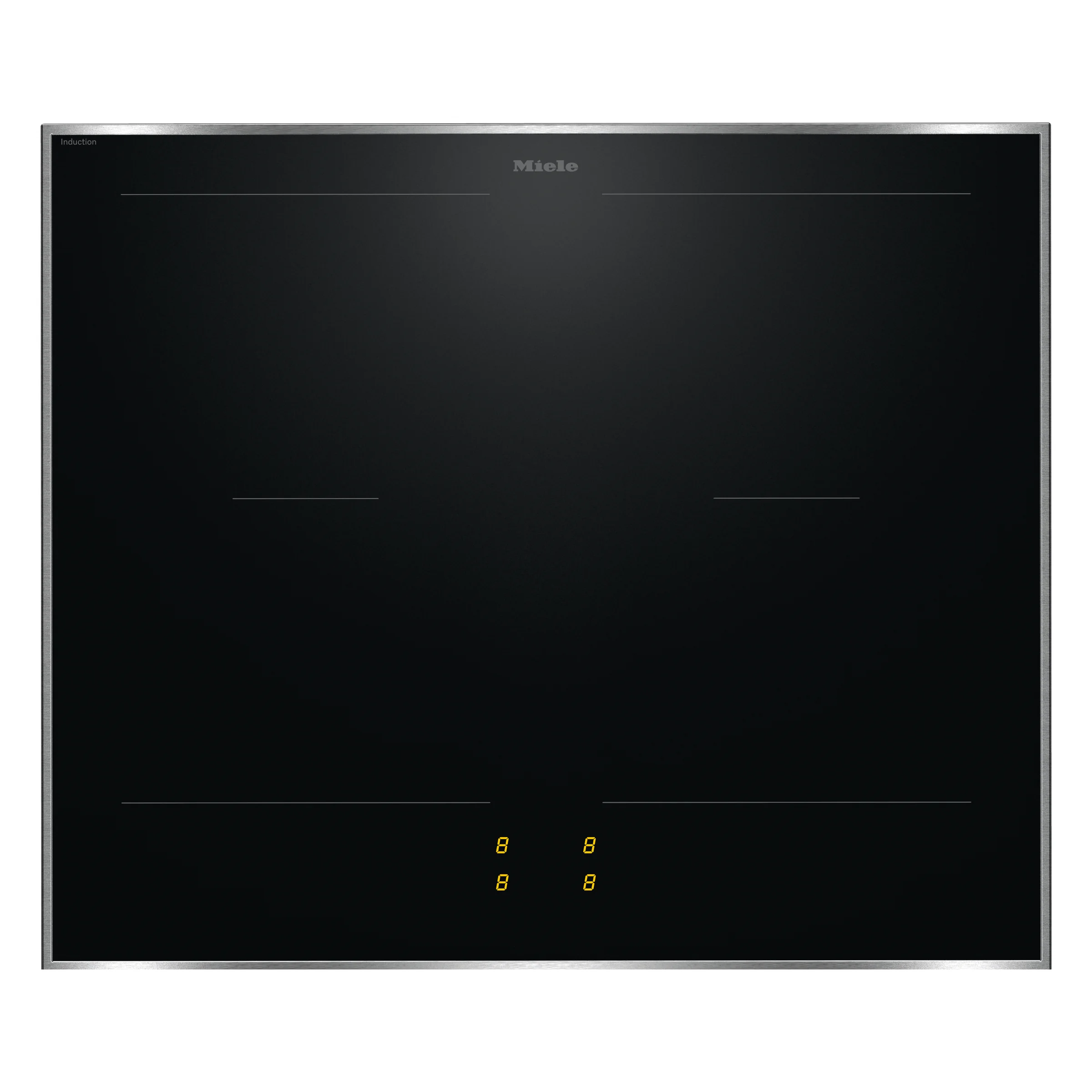 Miele KM 8560 FR Herdunabhängiges Induktionskochfeld Edelstahl