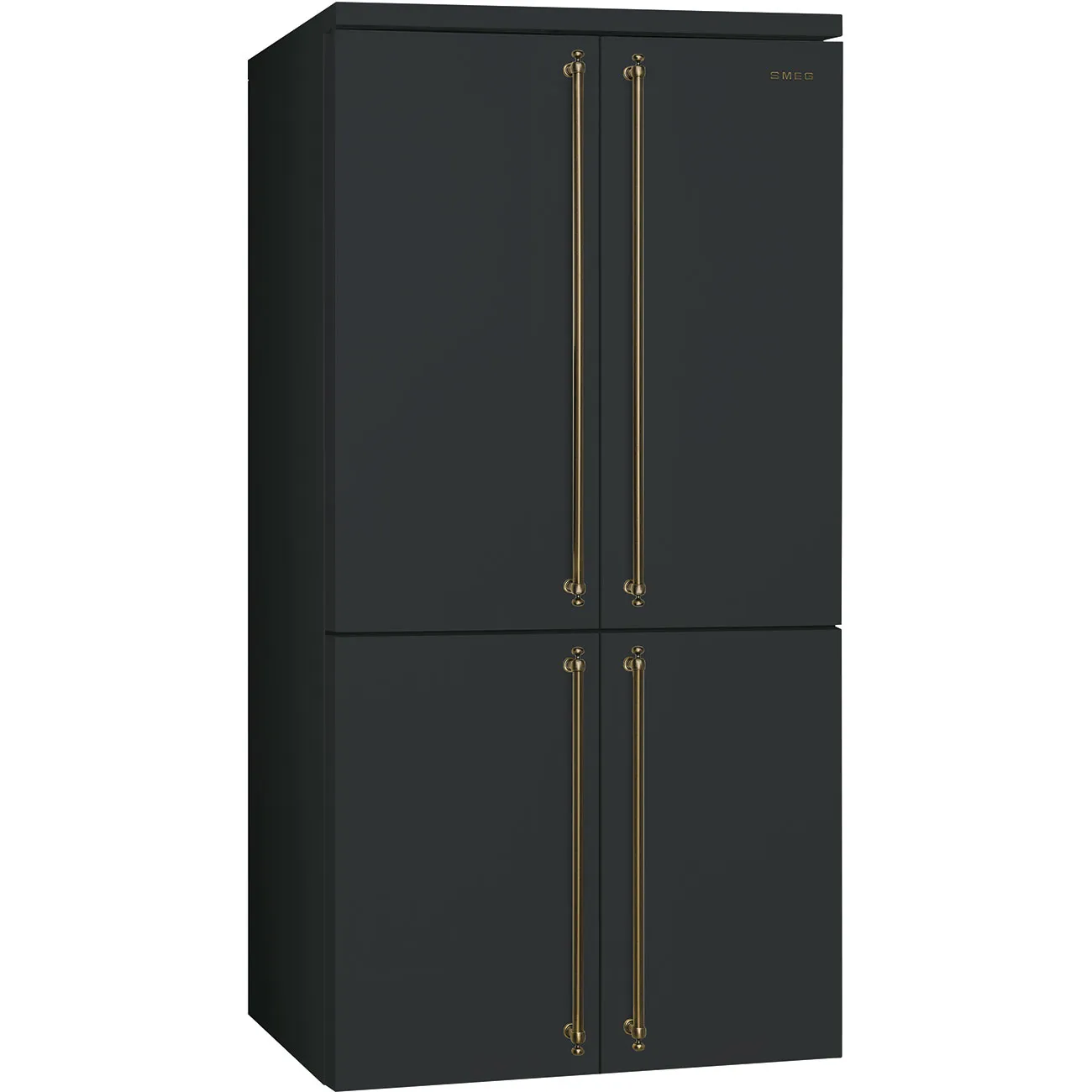 Smeg FQ60CAO6 Side-by-Side Kühl-/Gefrierkombination Anthrazit