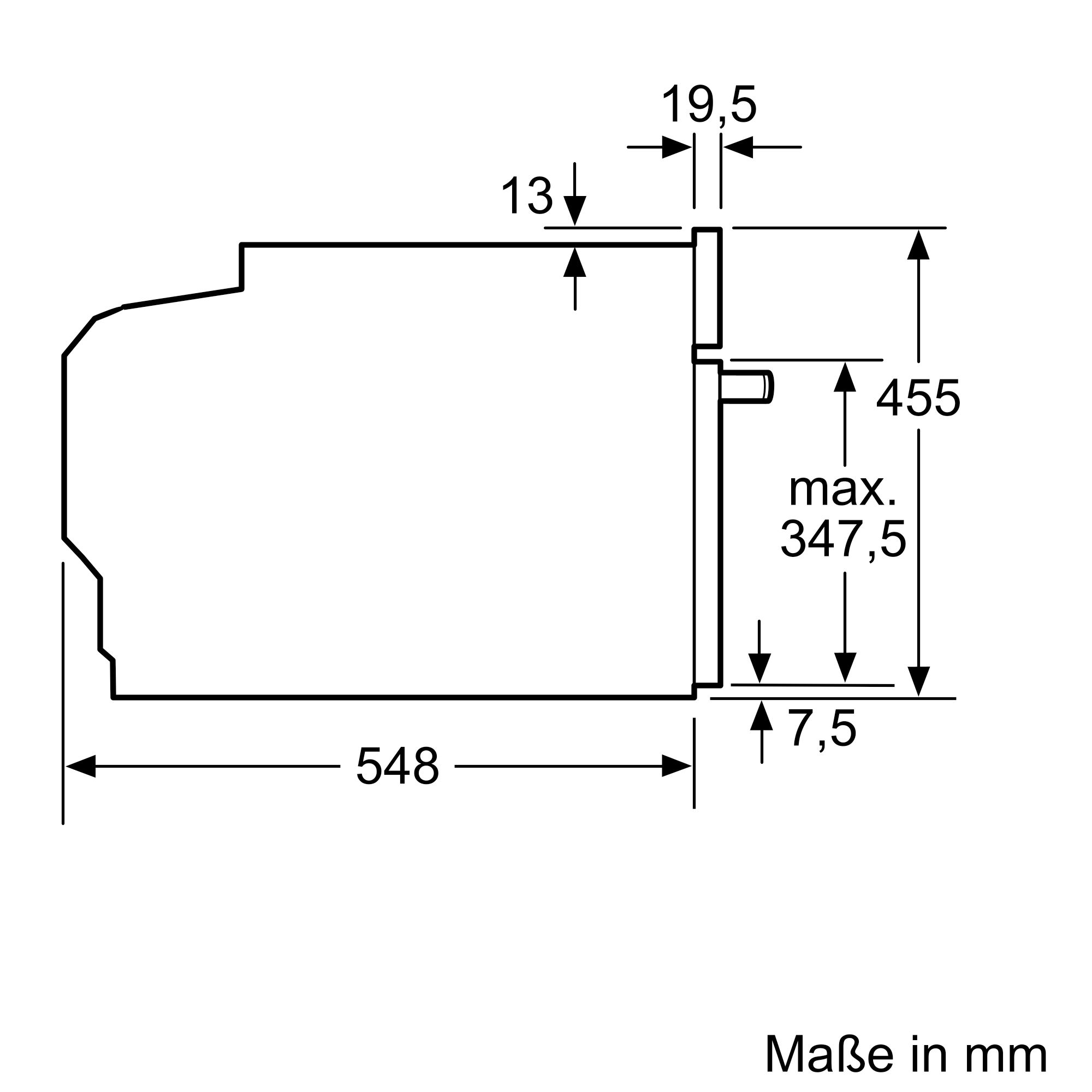 Siemens CD834GAB0 Einbau-Dampfgarer Schwarz