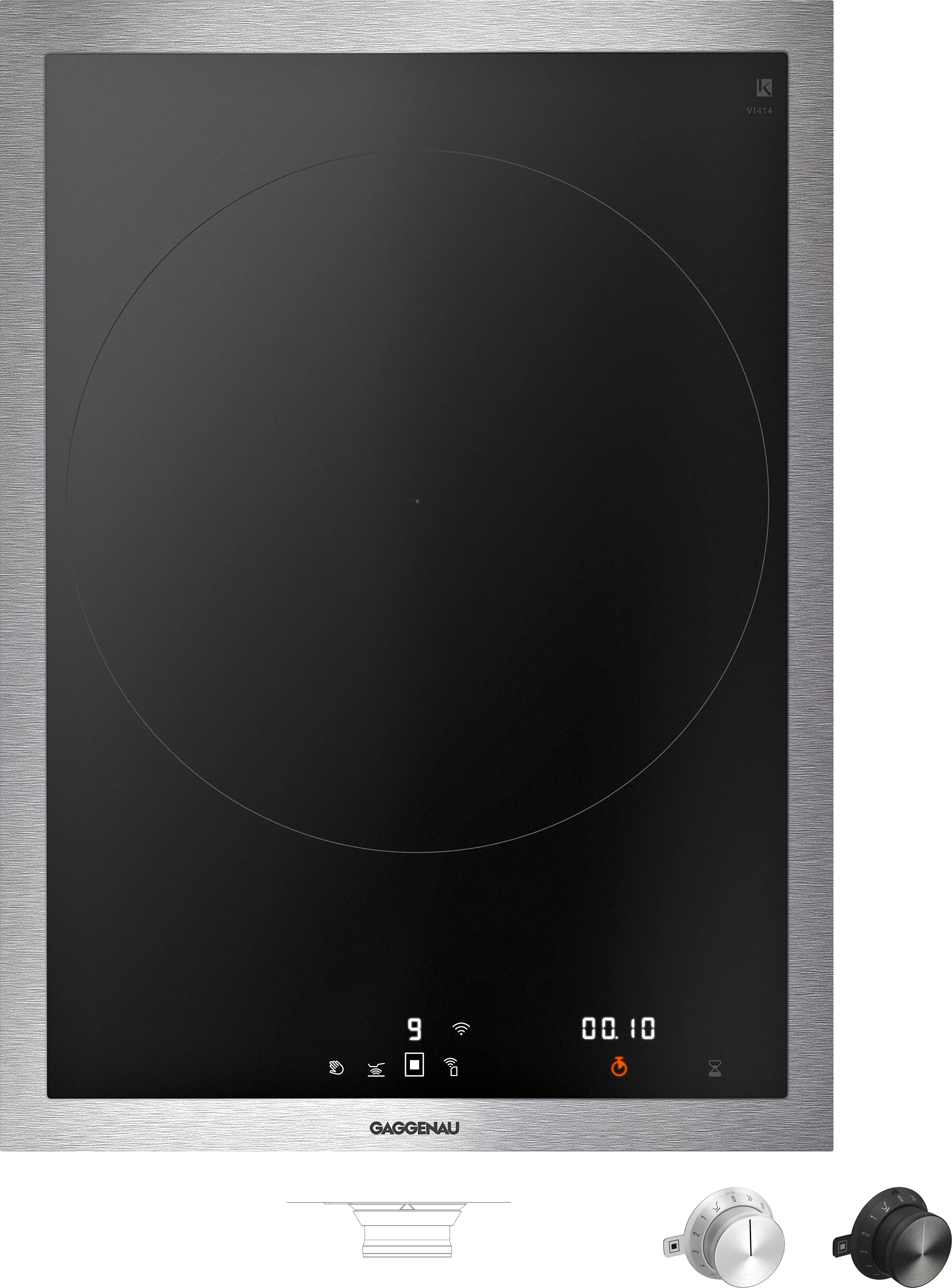 Gaggenau VI414115 Herdunabhängiges Induktionskochfeld Schwarz Gaggenau VI414115 Herdunabhängiges Induktionskochfeld Schwarz