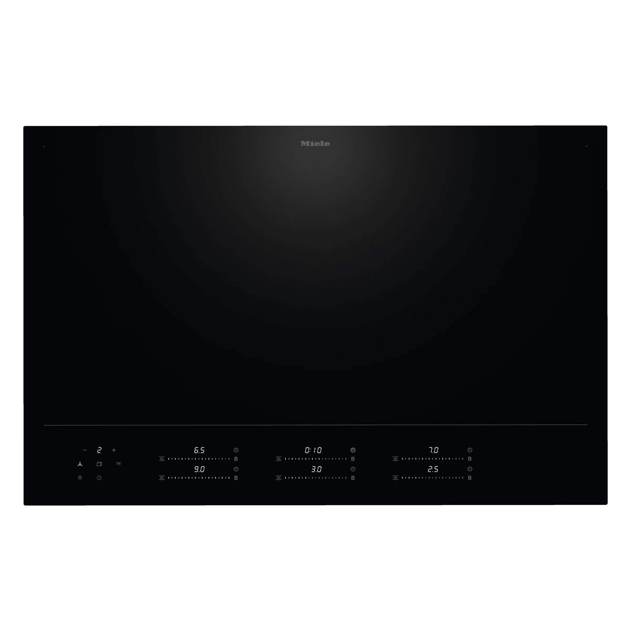 Miele KM 8685 FL Herdunabhängiges Induktionskochfeld Schwarz