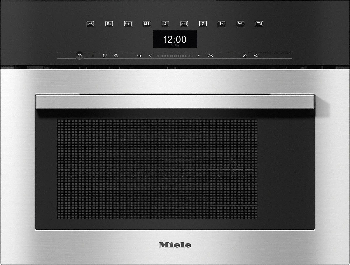 Miele DGM 7340 Dampfgarer mit Mikrowelle Edelstahl/CleanSteel