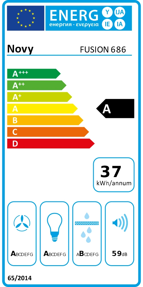 Energieklasse A - Vollständiges EU-Energielabel
