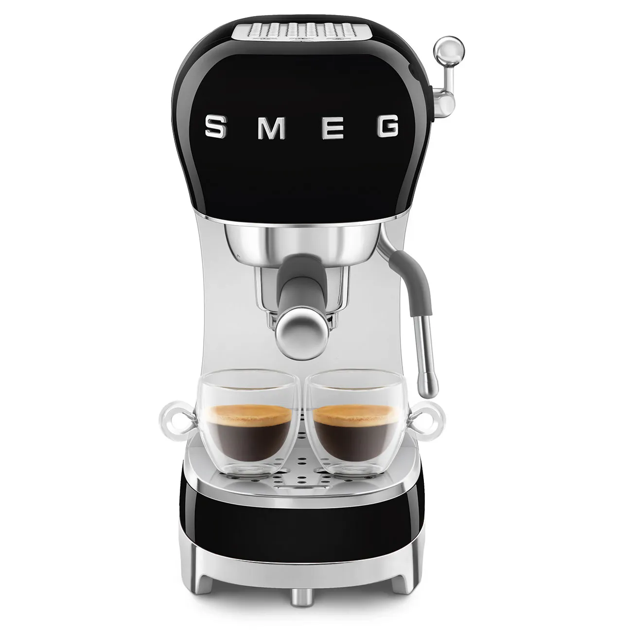 Smeg ECF02BLEU Espresso-Kaffeemaschine Schwarz