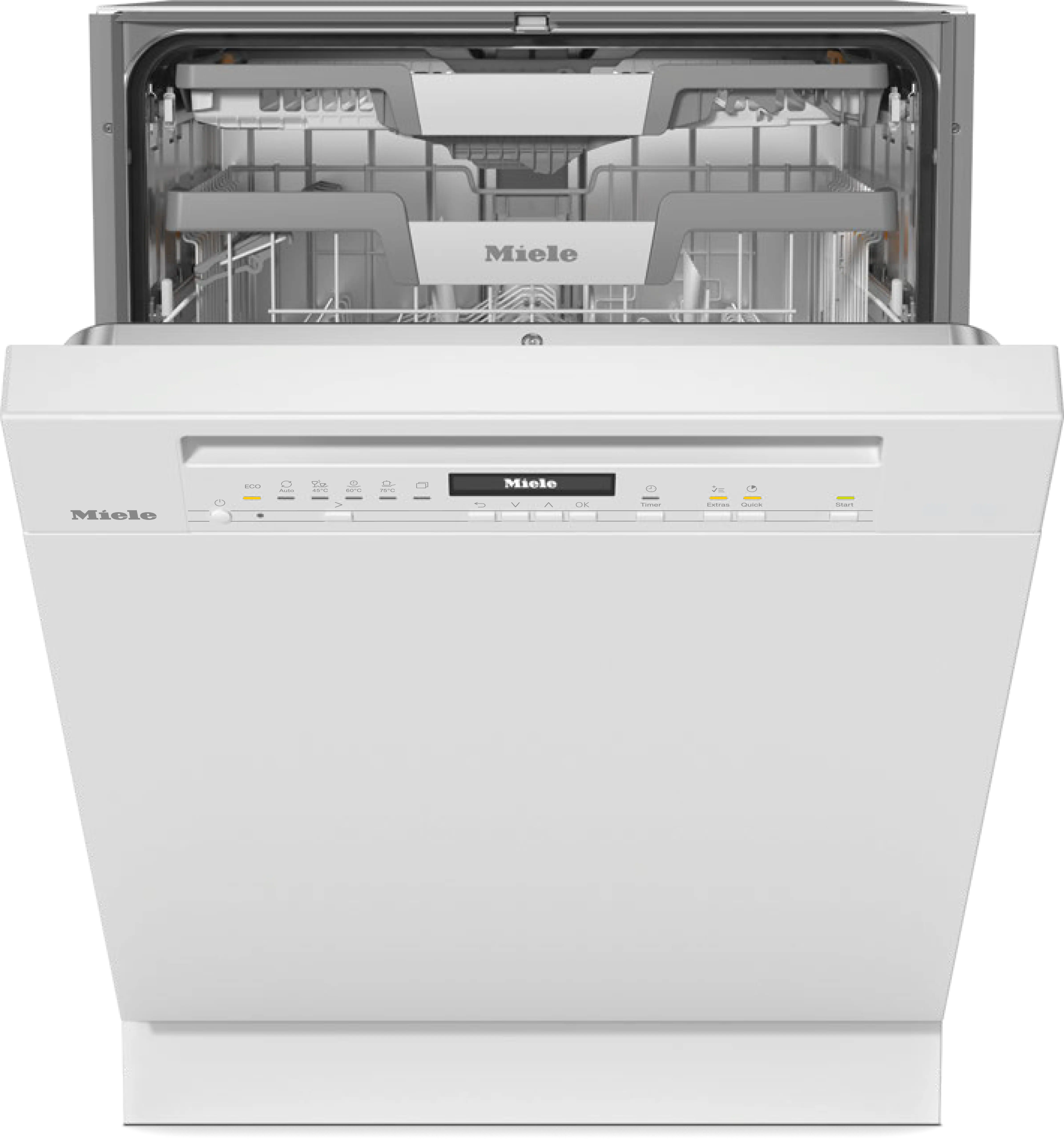 Miele G 7210 SCi Integrierter Geschirrspüler Brillantweiß