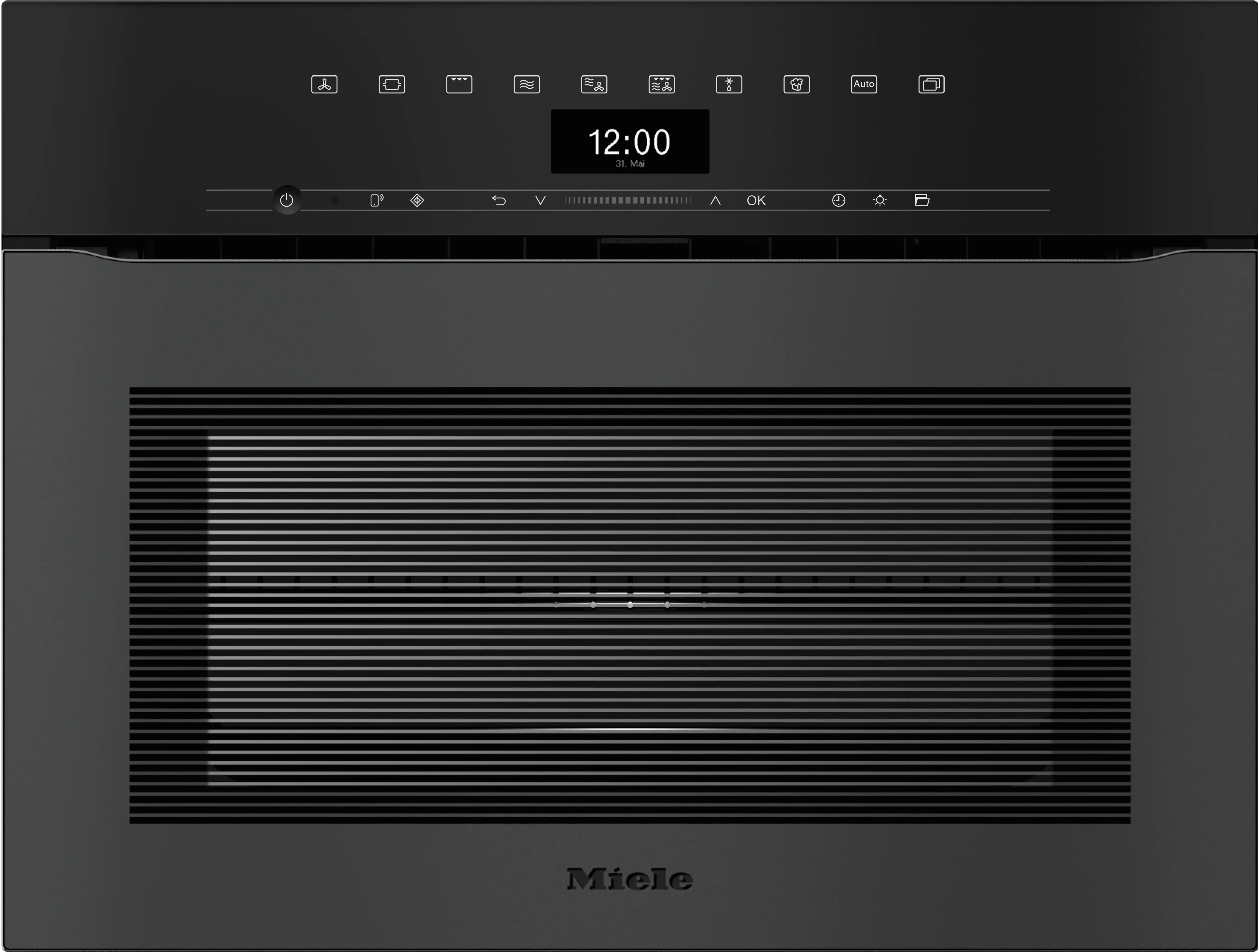 Miele H 7440 BMX 125 Gala Edition Einbau-Backofen mit Mikrowellenfunktion Obsidianschwarz matt Miele H 7440 BMX 125 Gala Edition Einbau-Backofen mit Mikrowellenfunktion Obsidianschwarz matt