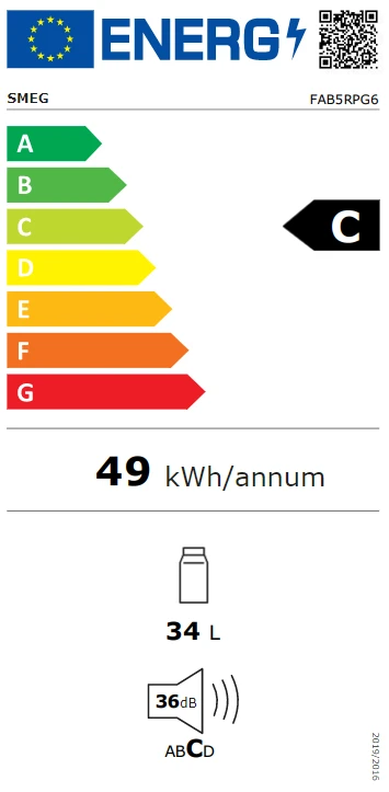 Energieklasse C - Vollständiges EU-Energielabel
