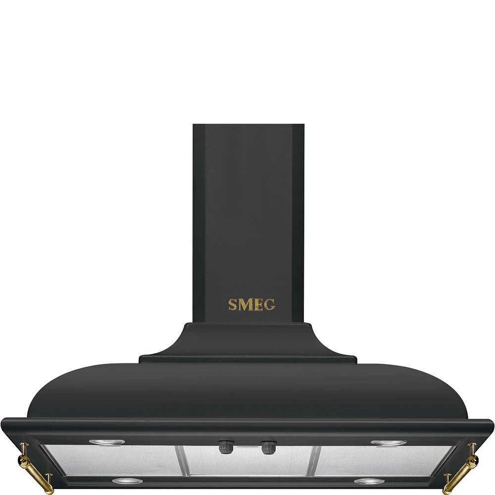 Smeg KCI19AOE Insel-Dunstabzugshaube Anthrazit