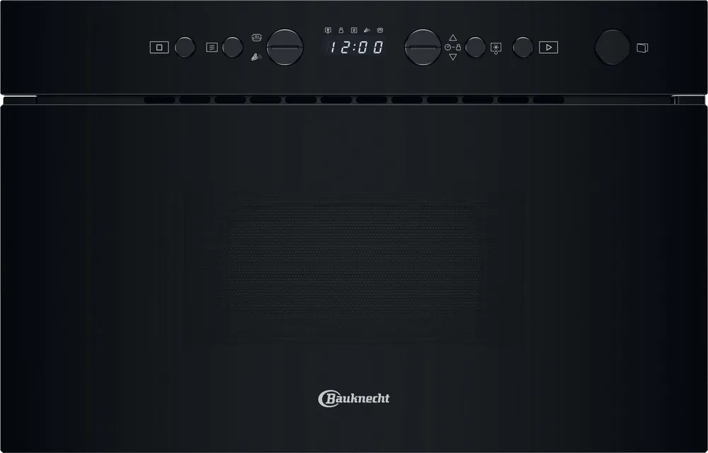 Bauknecht BMN1O2BK Einbau-Mikrowelle Schwarz Bauknecht BMN1O2BK Einbau-Mikrowelle Schwarz