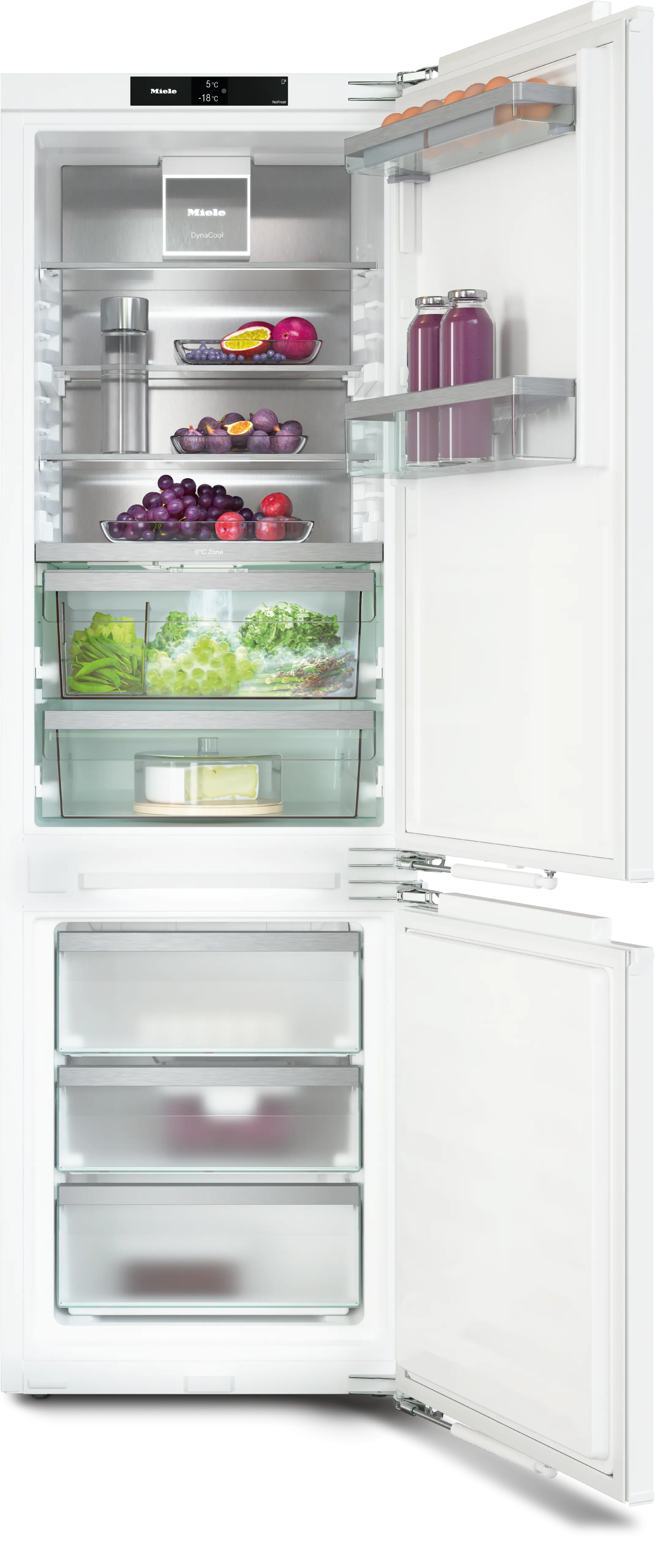 Miele KFN 7774 B Einbau-Kühl-Gefrierkombination