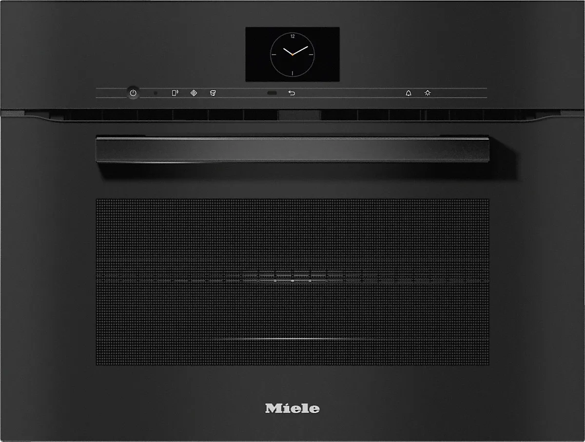 Miele H 7640 BM Kompakt-Backofen mit Mikrowelle Obsidianschwarz Miele H 7640 BM Kompakt-Backofen mit Mikrowelle Obsidianschwarz