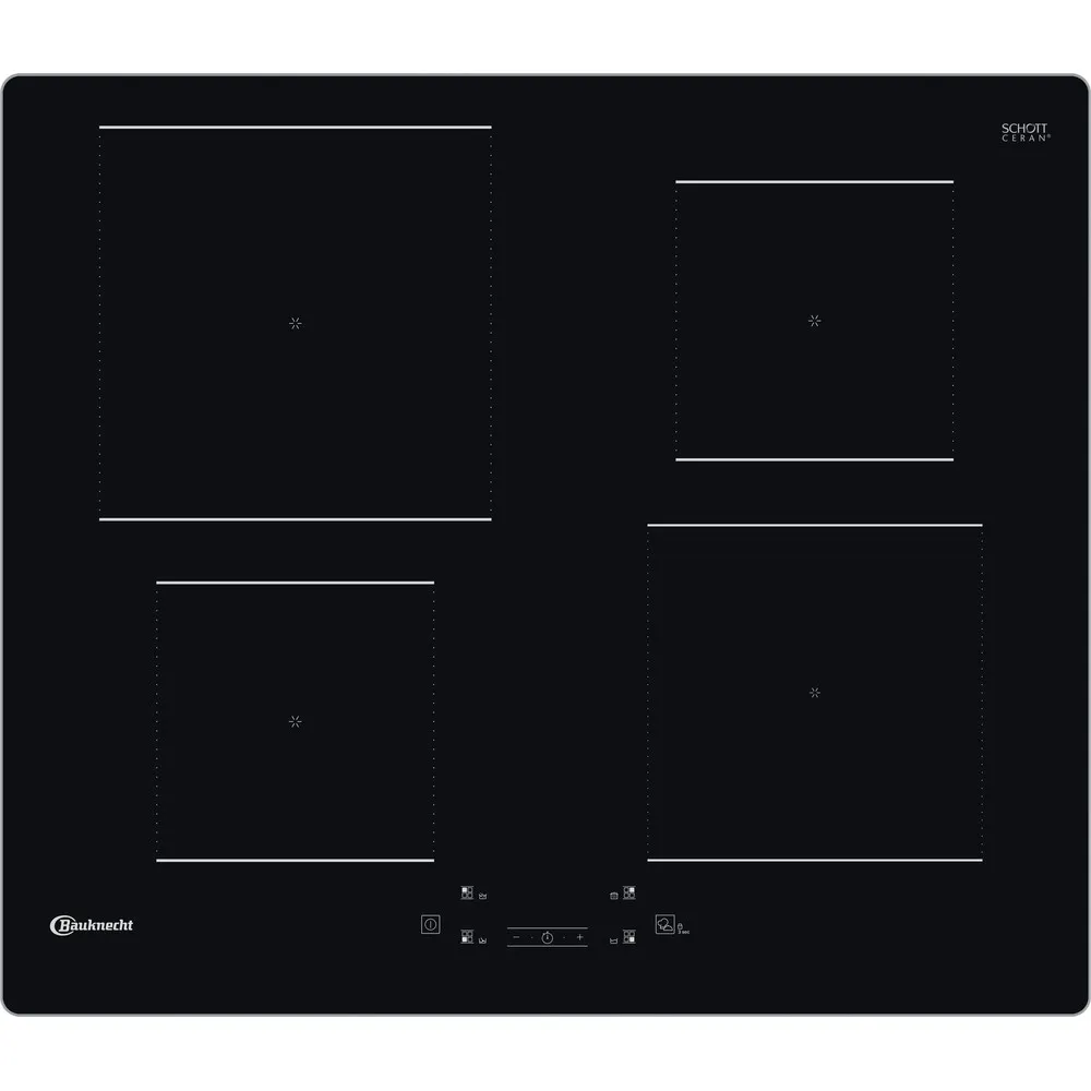 Bauknecht BQ 5160S AL Einbau-Induktionskochfeld Schwarz Bauknecht BQ 5160S AL Einbau-Induktionskochfeld Schwarz