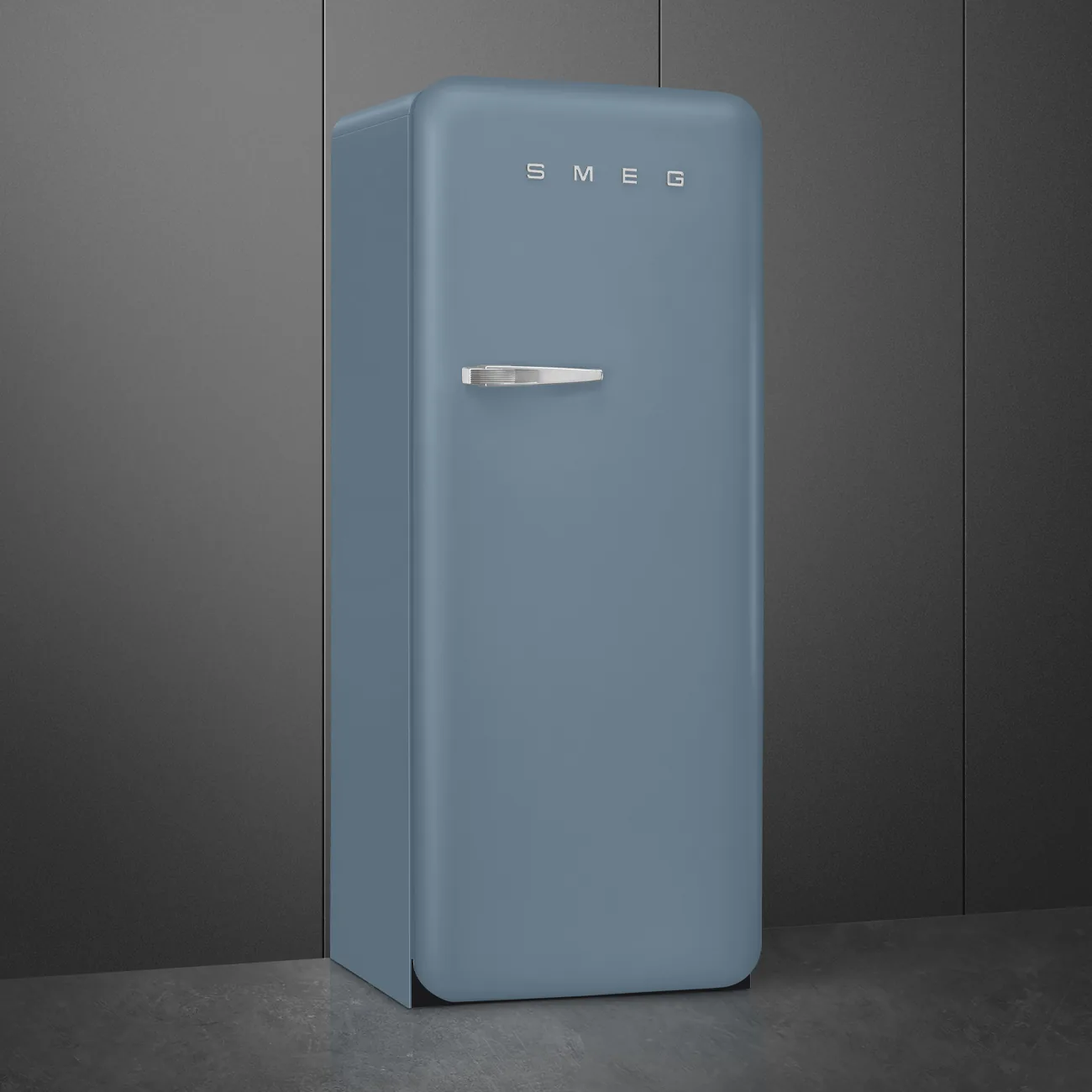 Smeg FAB28RSBM6 Stand-Kühlschrank Storm Blue-Matt