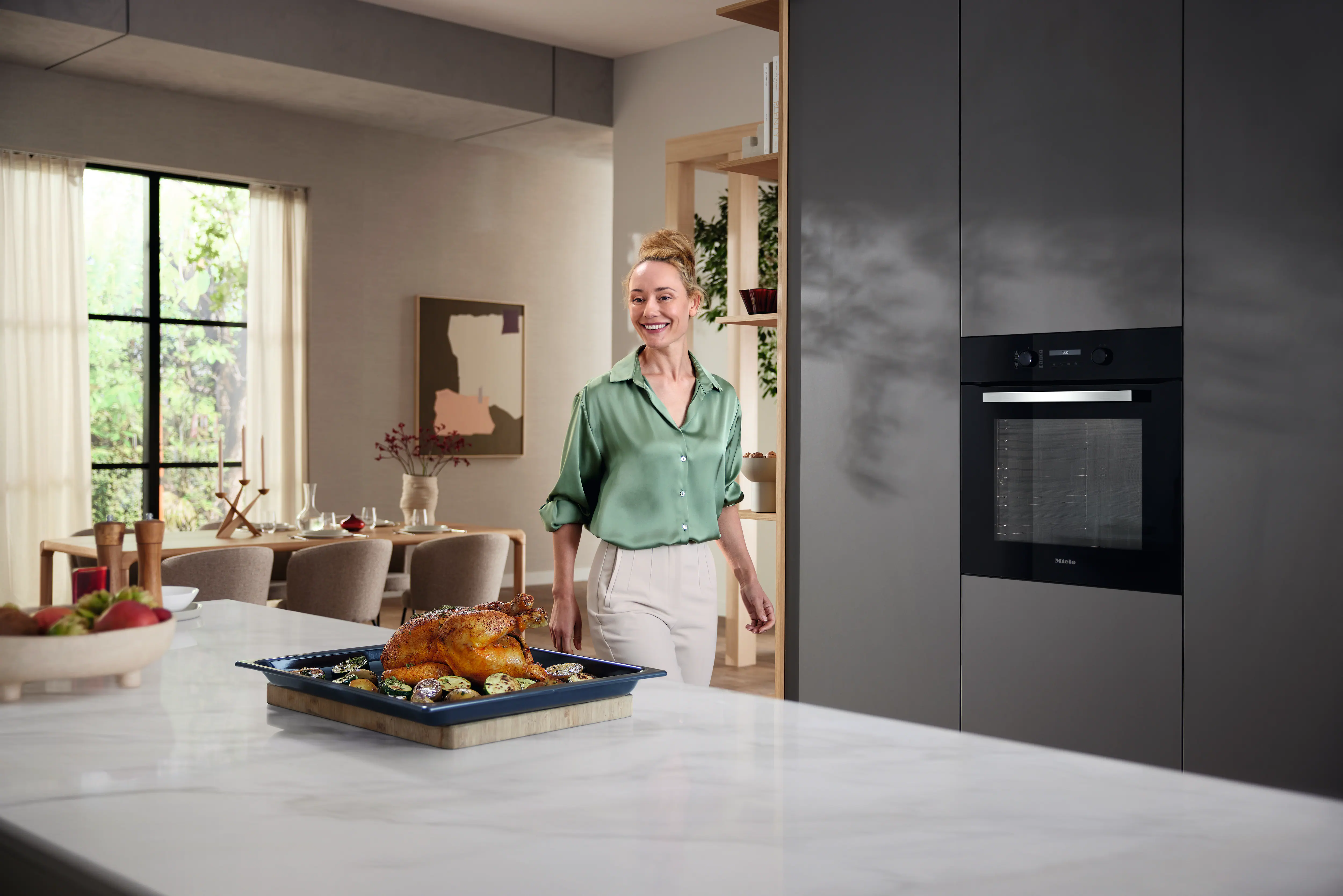 Miele H 2766-1 B 125 Edition Einbau-Backofen Obsidianschwarz