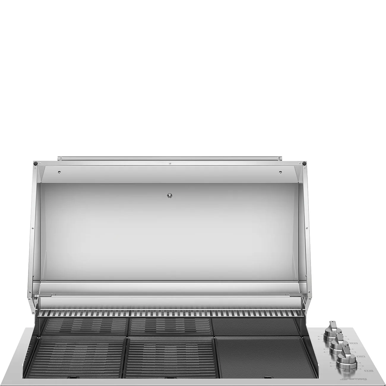 Smeg BBQE12X Elektro-Grill Edelstahl