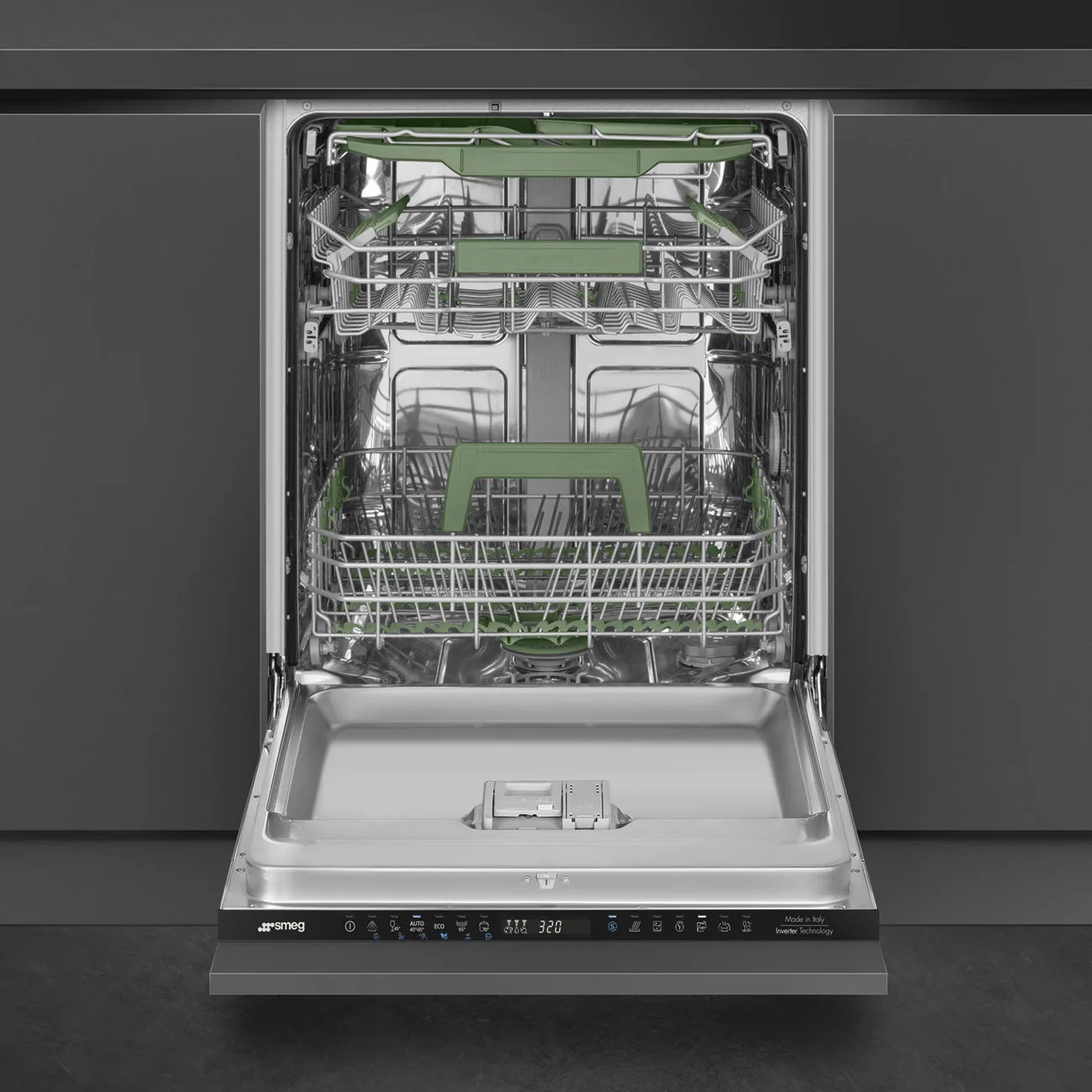 Smeg STL324BLDE Vollintegrierter Geschirrspüler
