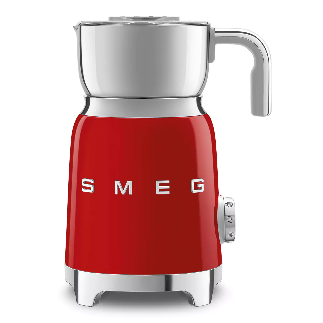 Smeg MFF11RDEU Milchaufschäumer Rot