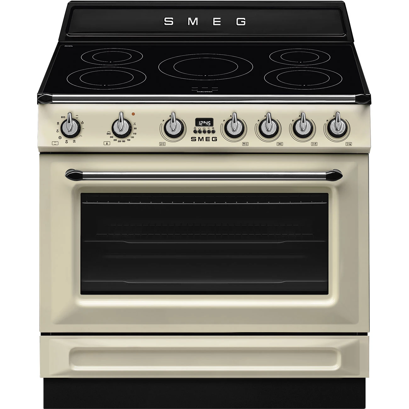 Smeg TR90IMP Induktions-Standherd Creme