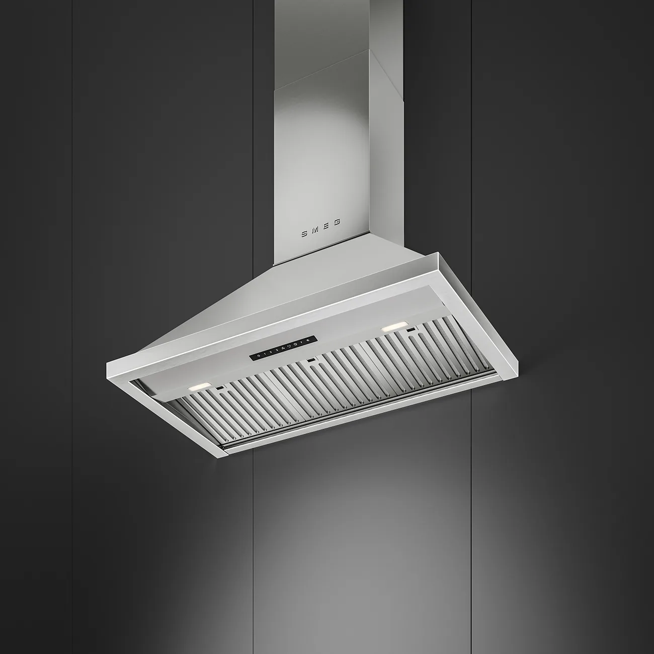 Smeg KCU94X Wandhaube Edelstahl