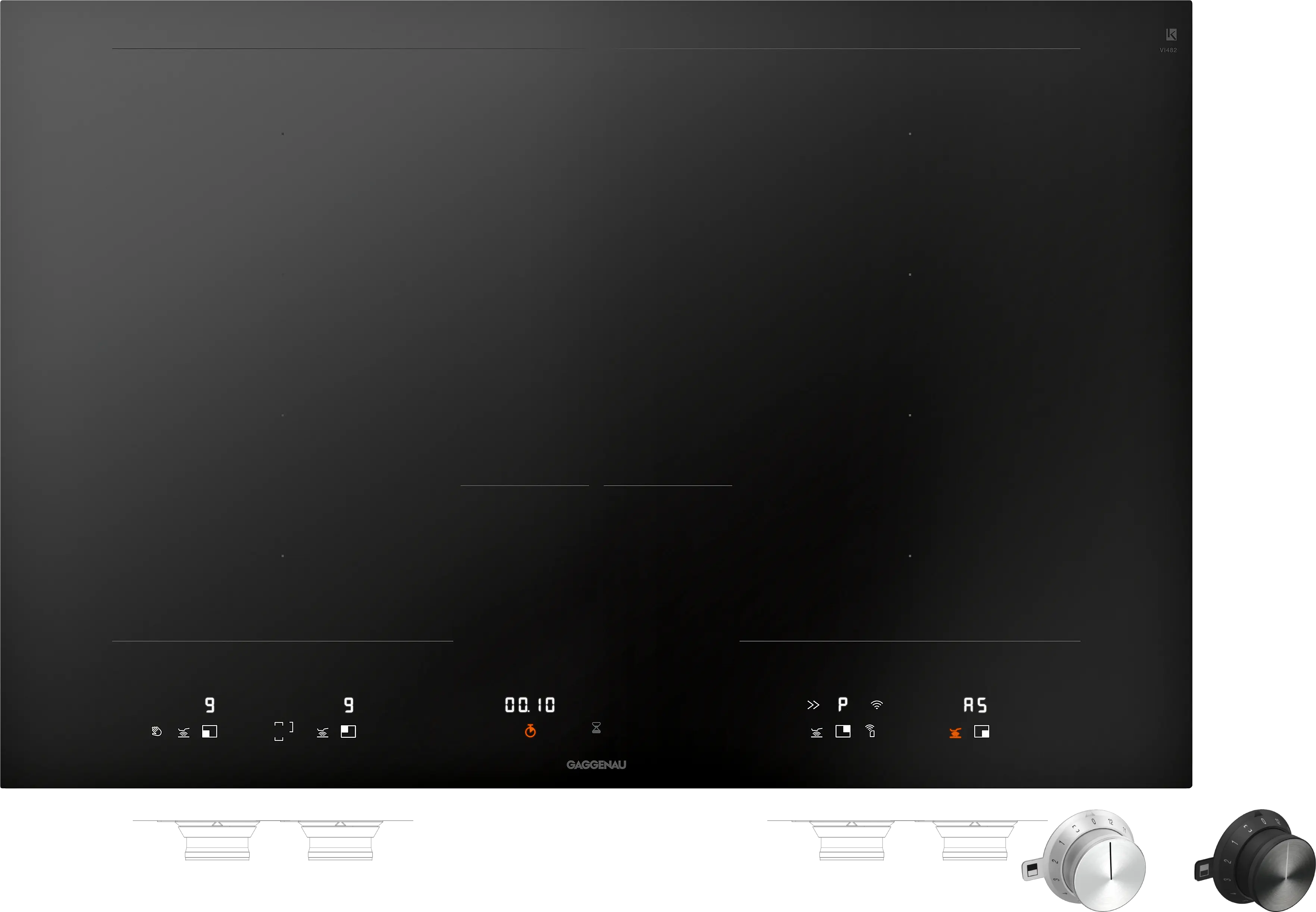 Gaggenau VI482105 Herdunabhängiges Induktionskochfeld Schwarz