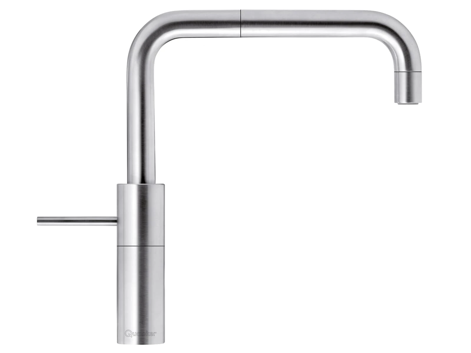 Quooker Nordic Square Mischbatterie NMSSST Armatur Edelstahl