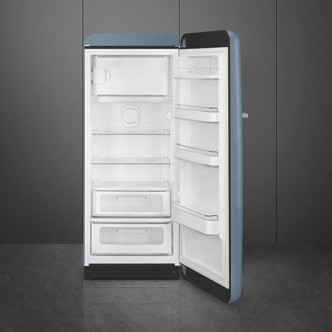 Smeg FAB28RSBM6 Stand-Kühlschrank Storm Blue-Matt