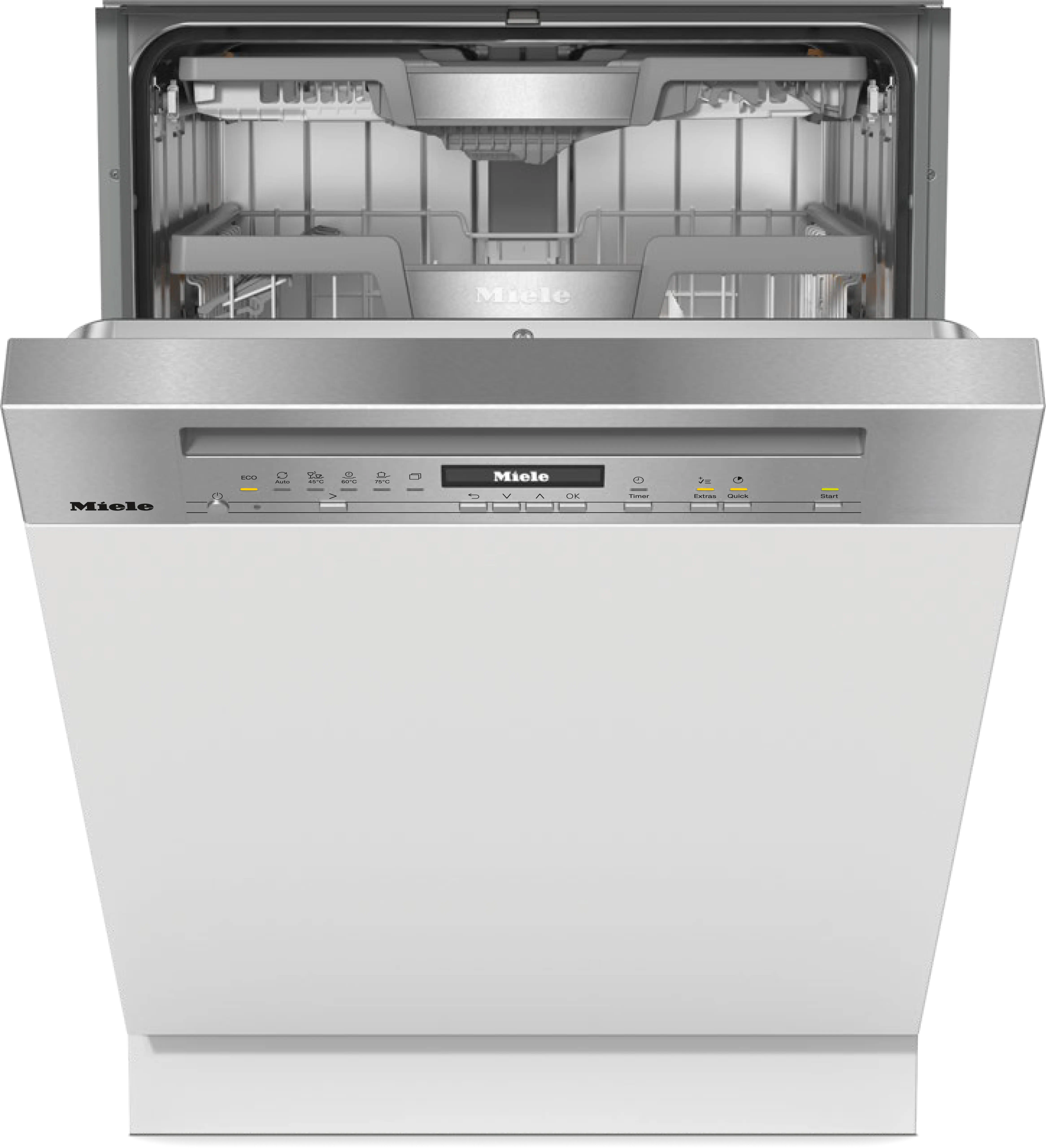 Miele G 7238 SCi XXL E Teilintegrierter Geschirrspüler Weiß
