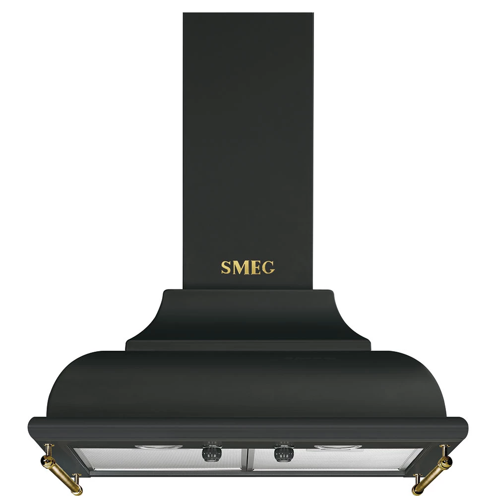 Smeg KC16AOE Wand-Dunstabzugshaube Anthrazit