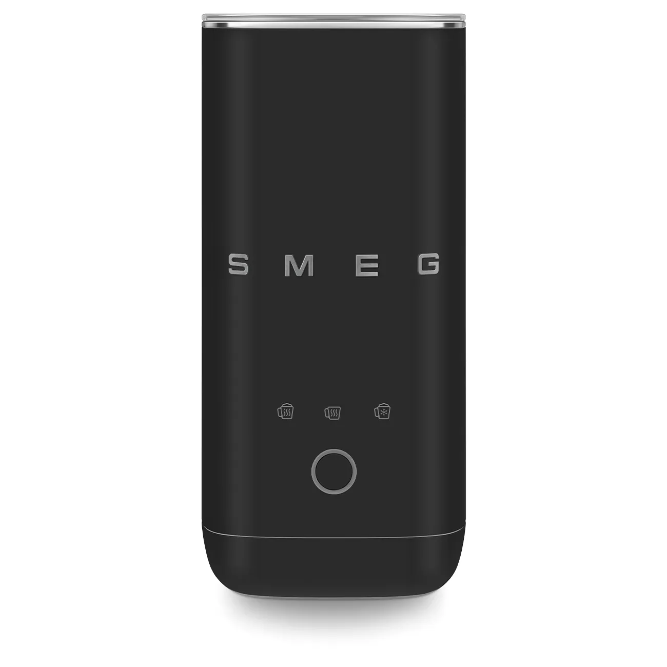 Smeg MFF02BLMEU Milchaufschäumer Schwarz