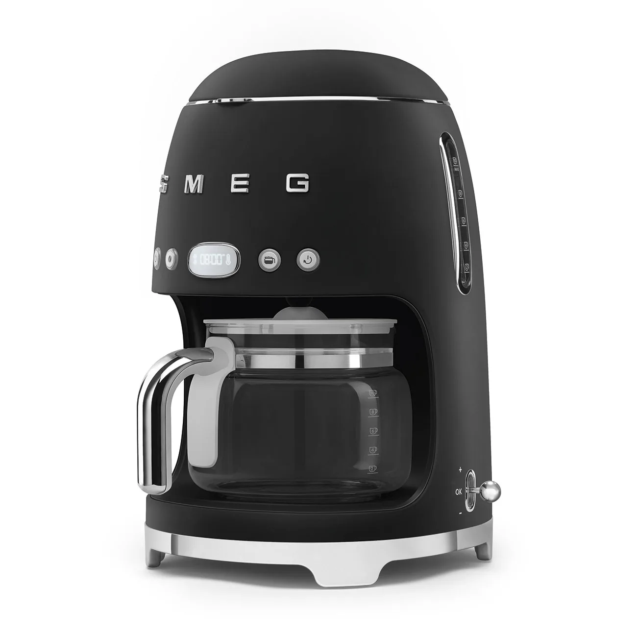 Smeg DCF02BLMEU Filter Kaffeemaschine Mattschwarz