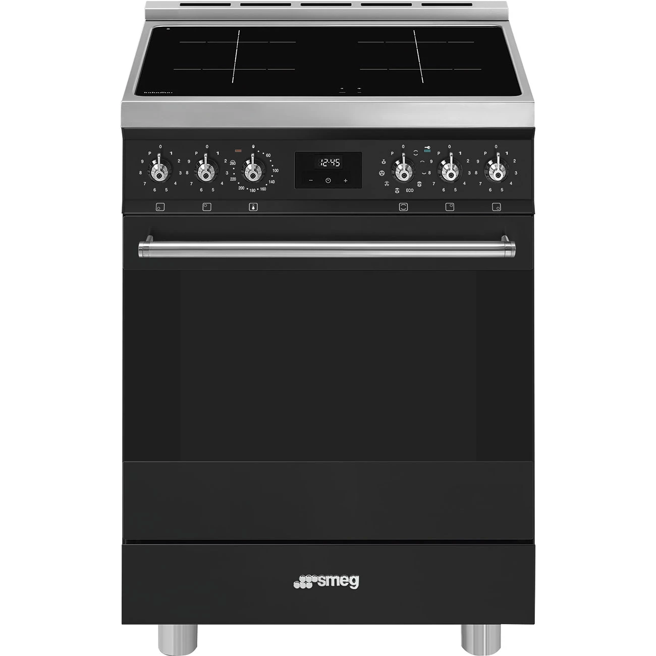 Smeg C6IPMBM2 Induktions-Standherd Schwarz matt Smeg C6IPMBM2 Induktions-Standherd Schwarz matt