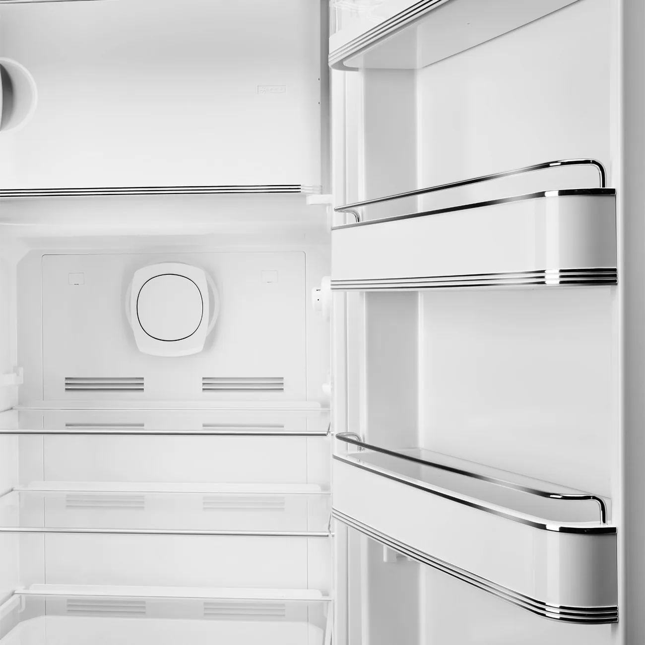Smeg FAB28RBLM6 Stand-Kühlschrank Schwarz