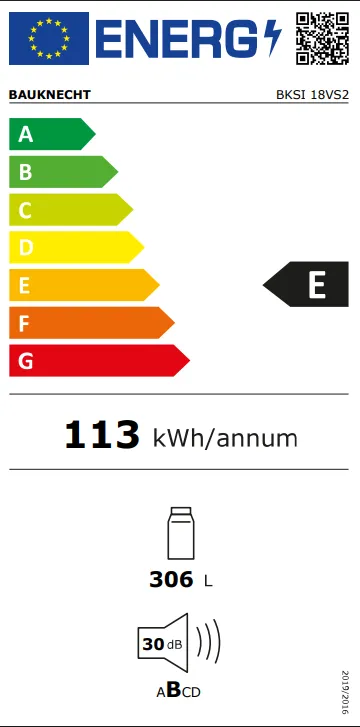 Energieklasse E - mykitchens.product.energy.full_label_description