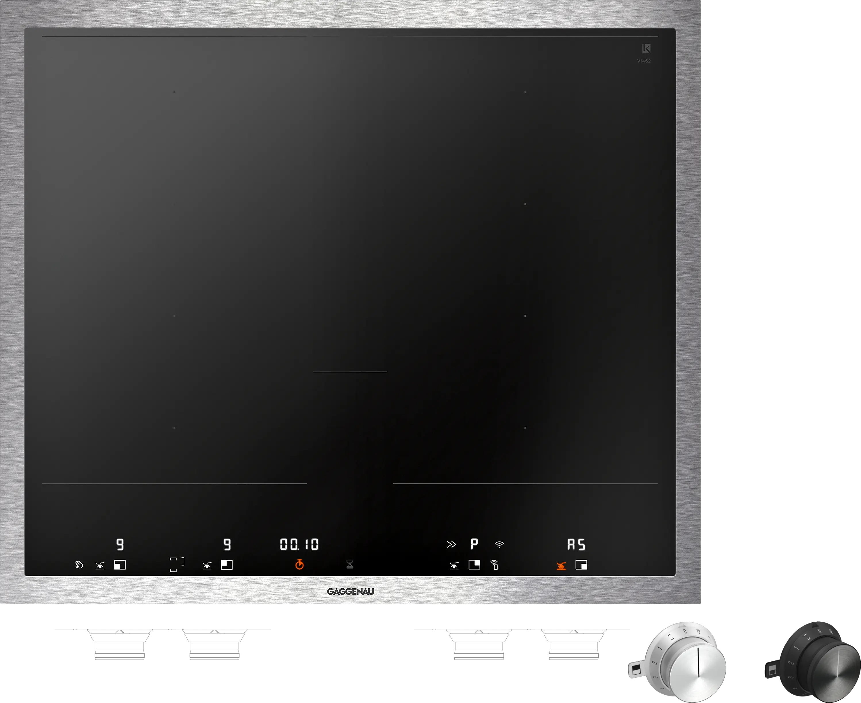 Gaggenau VI462115 Herdunabhängiges Induktionskochfeld Schwarz Gaggenau VI462115 Herdunabhängiges Induktionskochfeld Schwarz