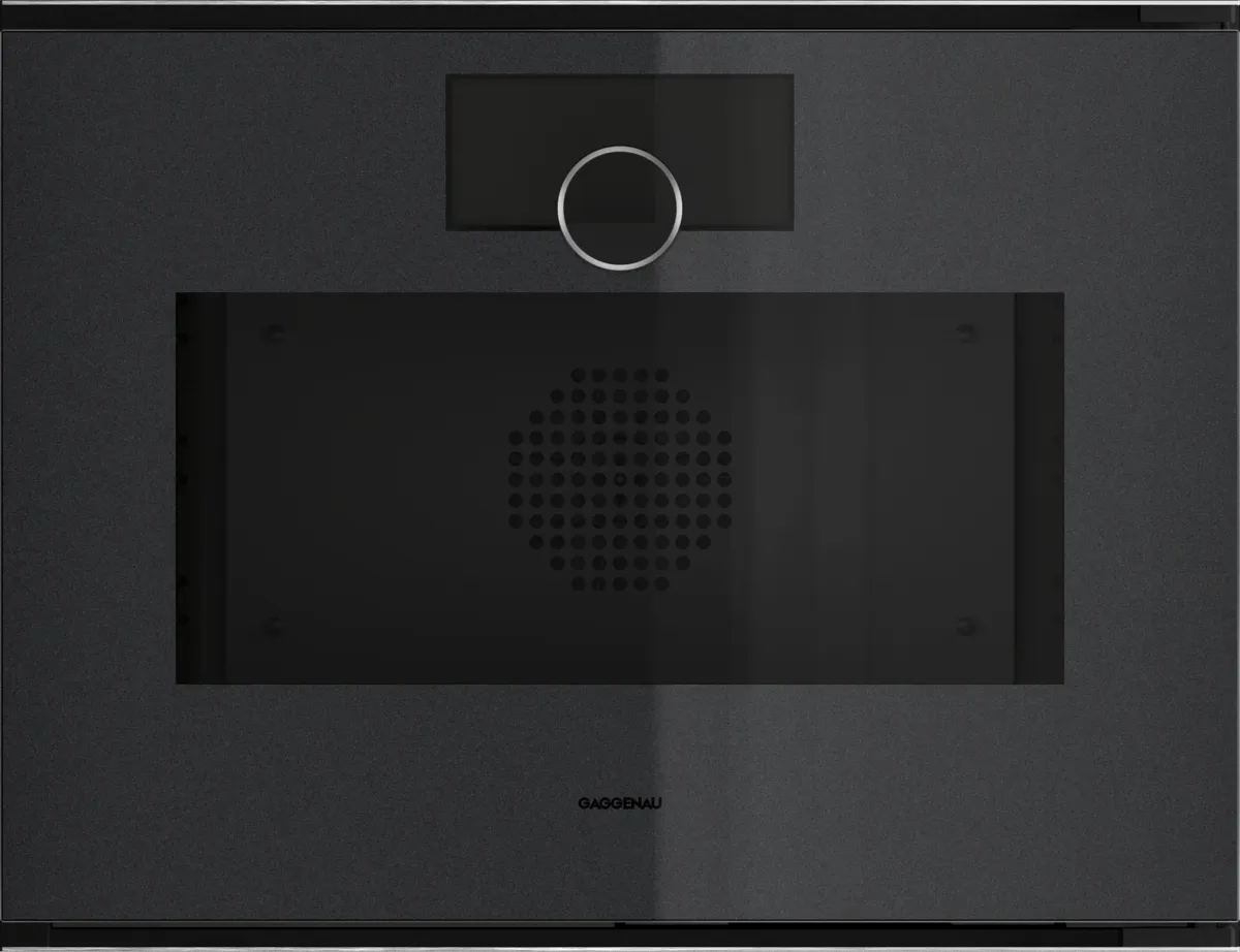 Gaggenau GS270100 Einbau-Kompaktdampfbackofen Onyx