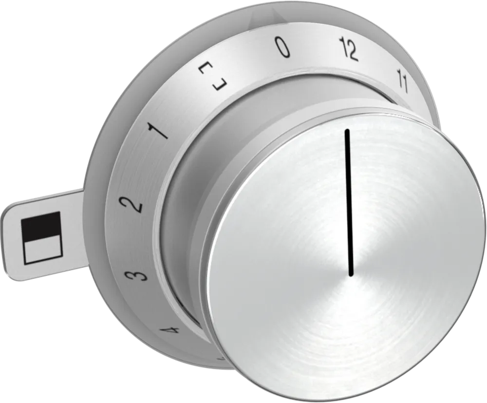 Gaggenau CKI450010 Bedienknebel Edelstahl