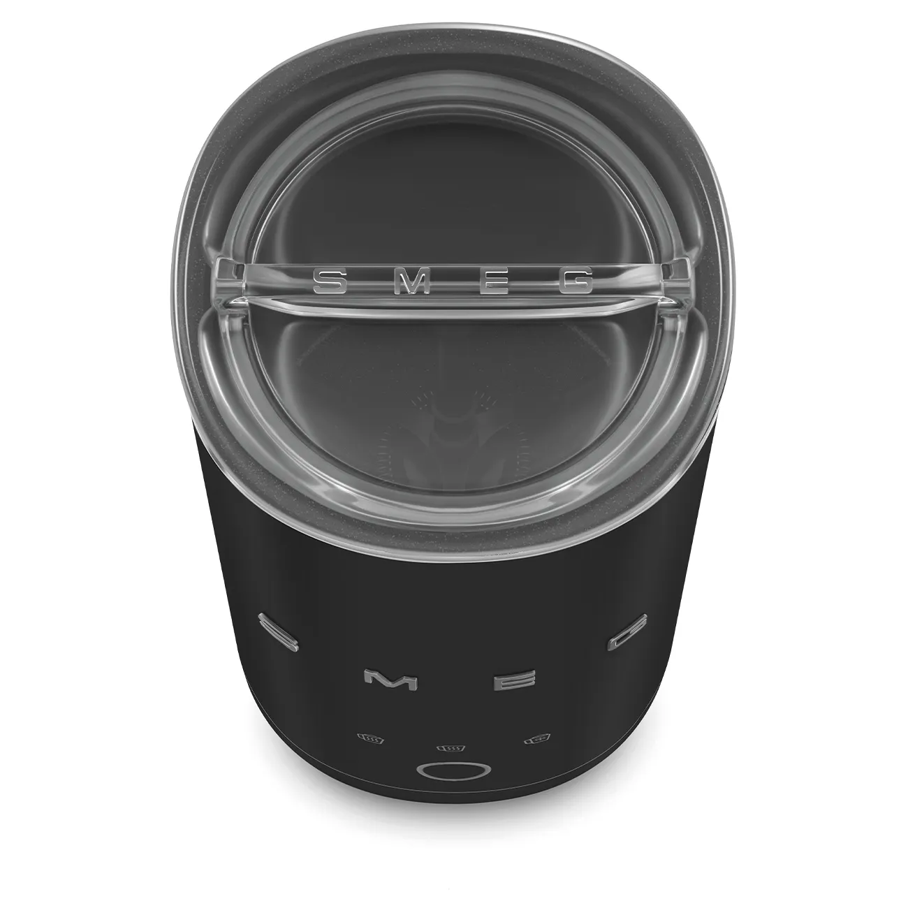Smeg MFF02BLMEU Milchaufschäumer Schwarz