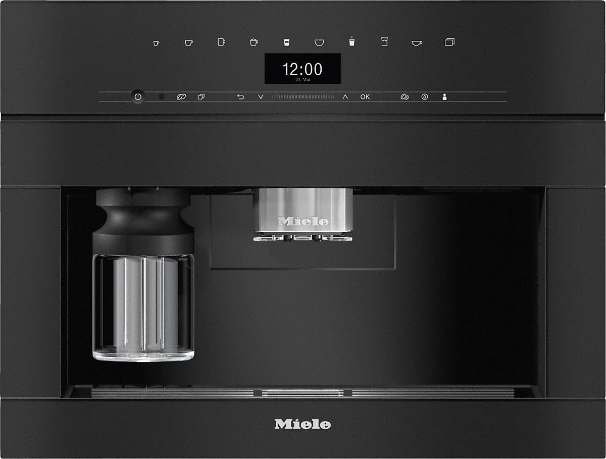 Miele CVA 7440 Einbau-Kaffeevollautomat Obsidianschwarz