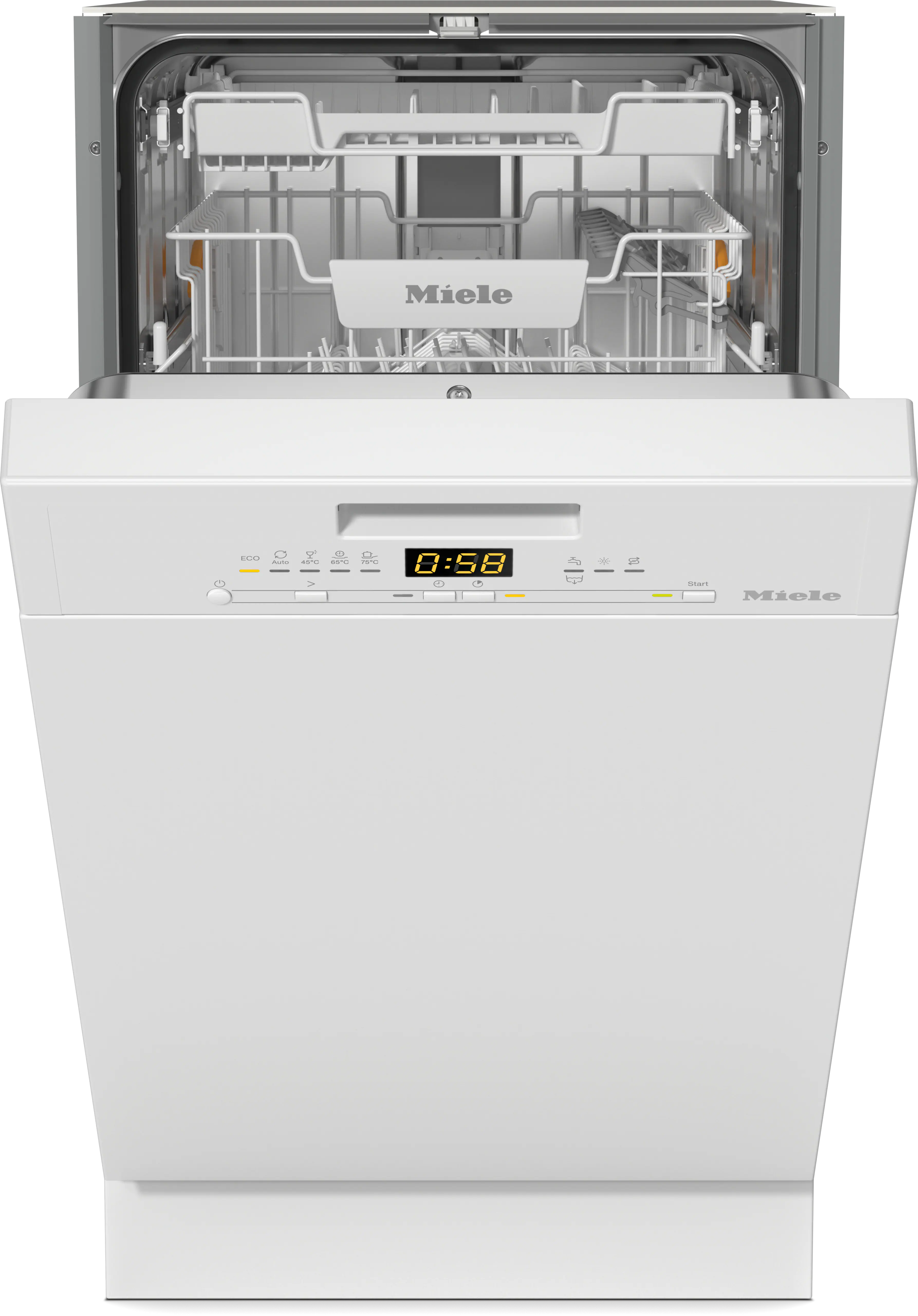 Miele G 5540 SCi SL Active Integrierter Geschirrspüler Brillantweiß