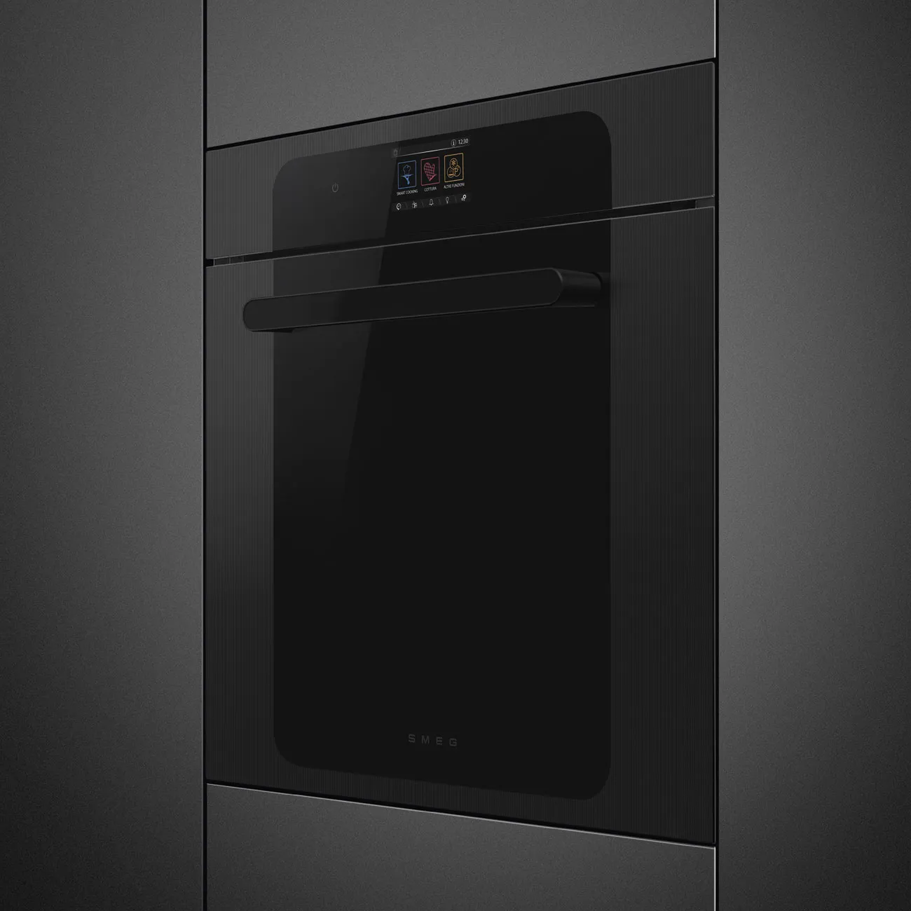 Smeg SO6204S4PB Einbau Backofen mit Dampfunterstützung Schwarz