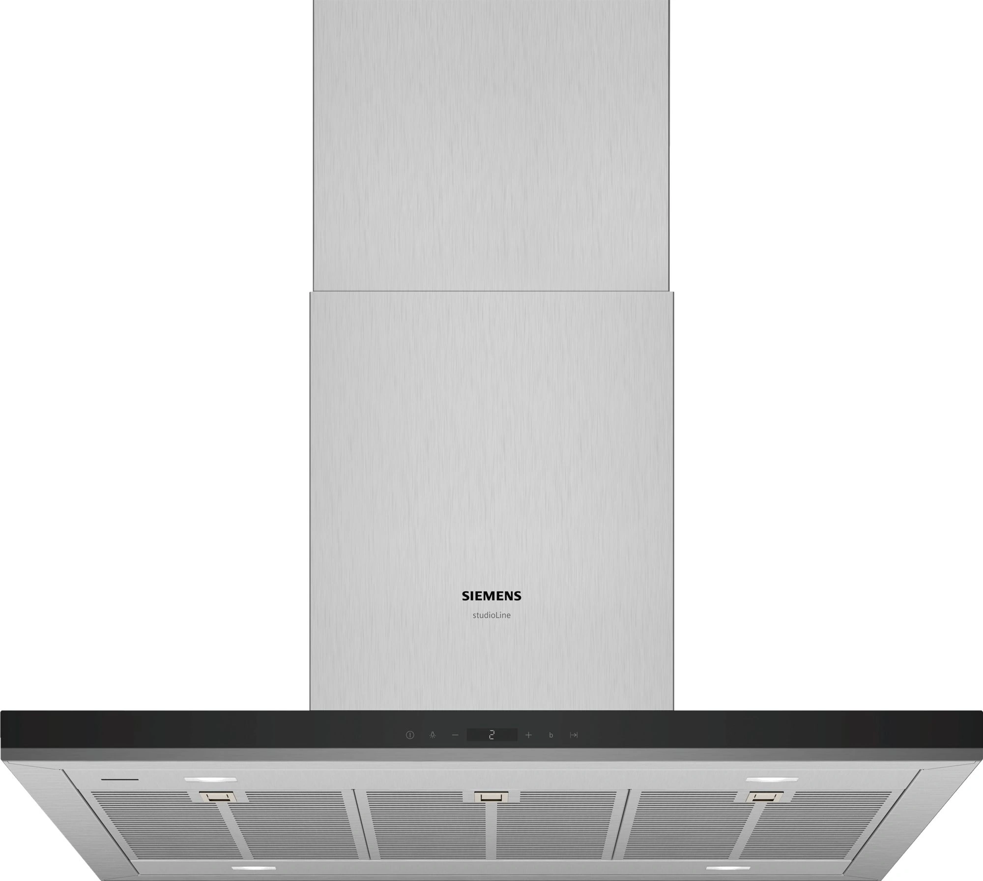 Siemens studioLine LF98BIR55 Insel-Dunstabzugshaube Edelstahl