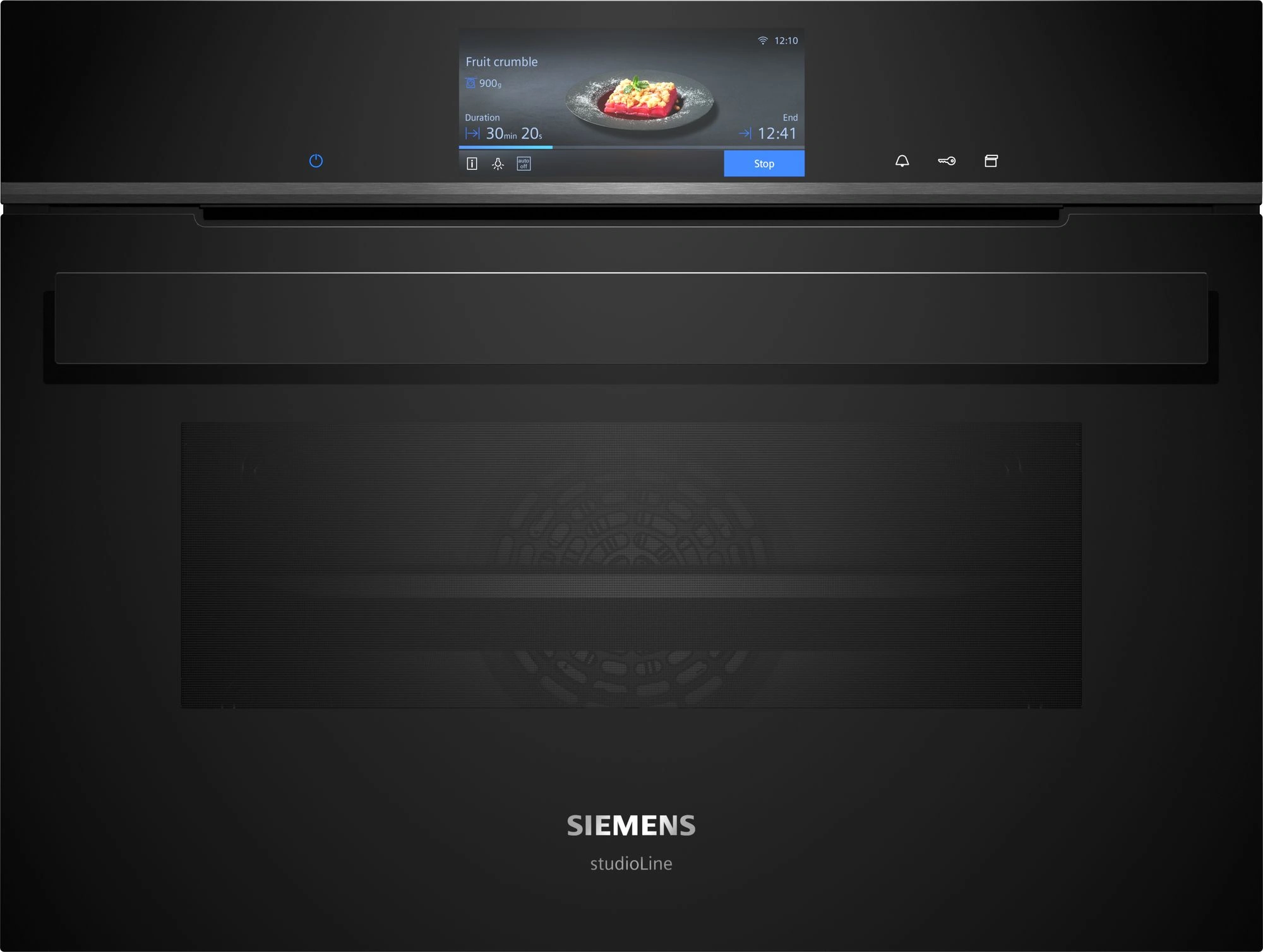 Siemens studioLine CS958GCB1 Einbau-Kompaktdampfbackofen Schwarz