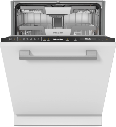 Miele G 7655 SCVi XXL AutoDos Vollintegrierter Geschirrspüler Obsidianschwarz