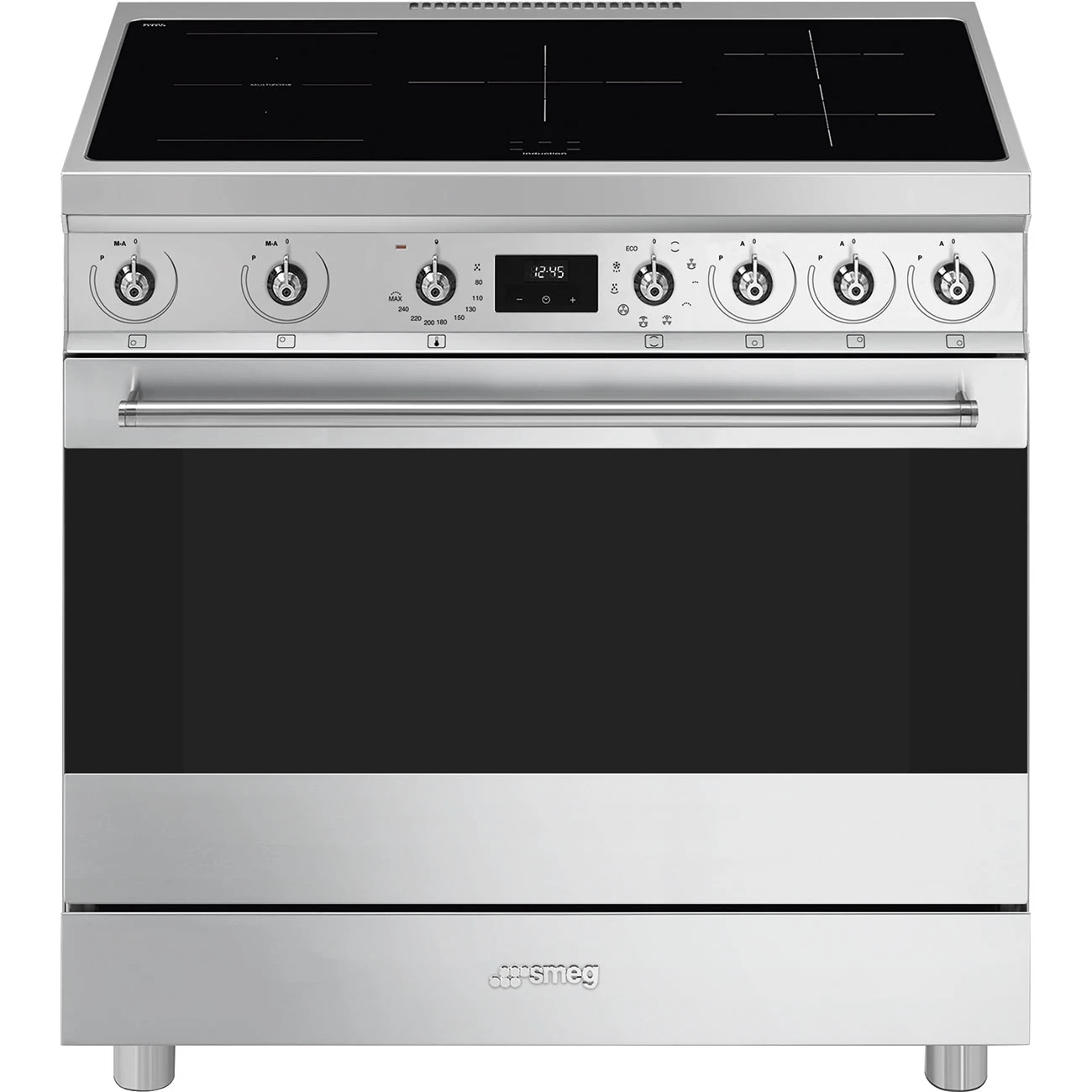 Smeg C9IMX2 Induktions-Standherd Edelstahl Smeg C9IMX2 Induktions-Standherd Edelstahl