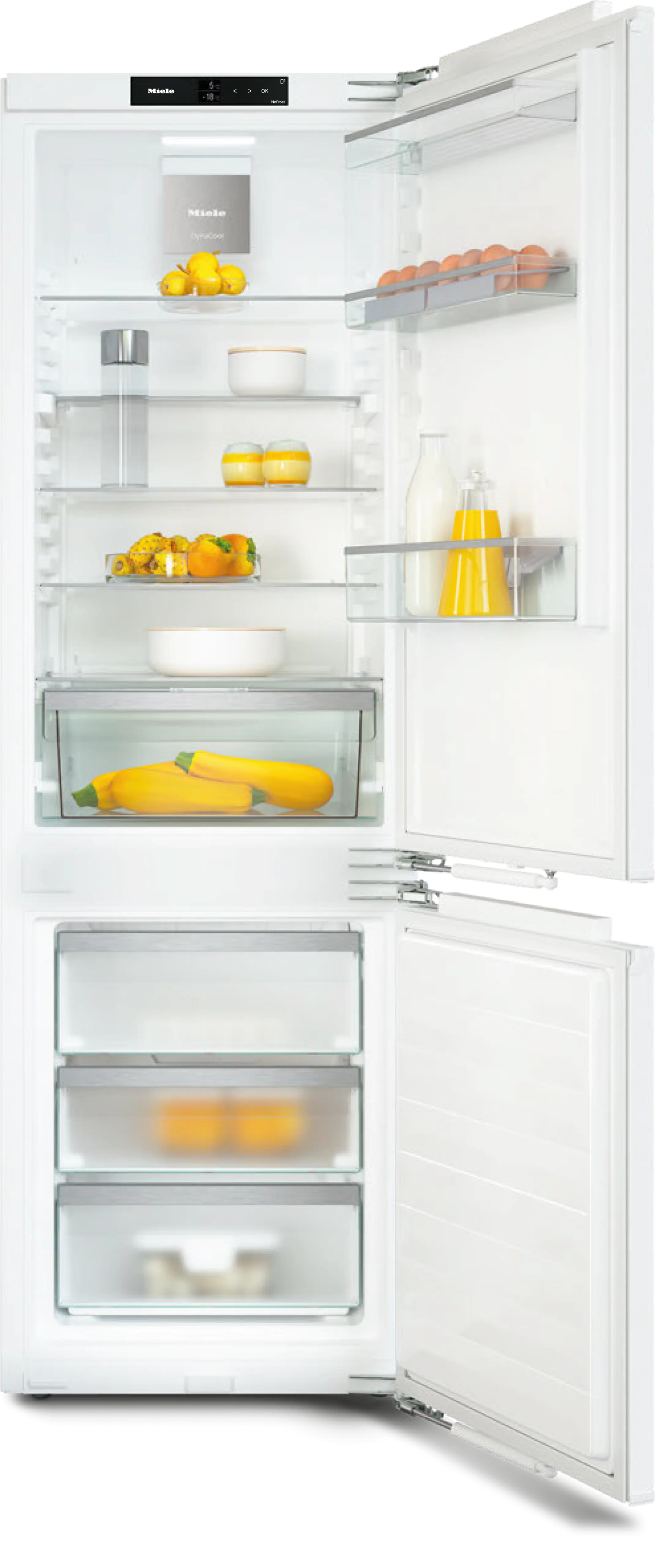 Miele KFN 7734 C Einbau-Kühl-Gefrierkombination